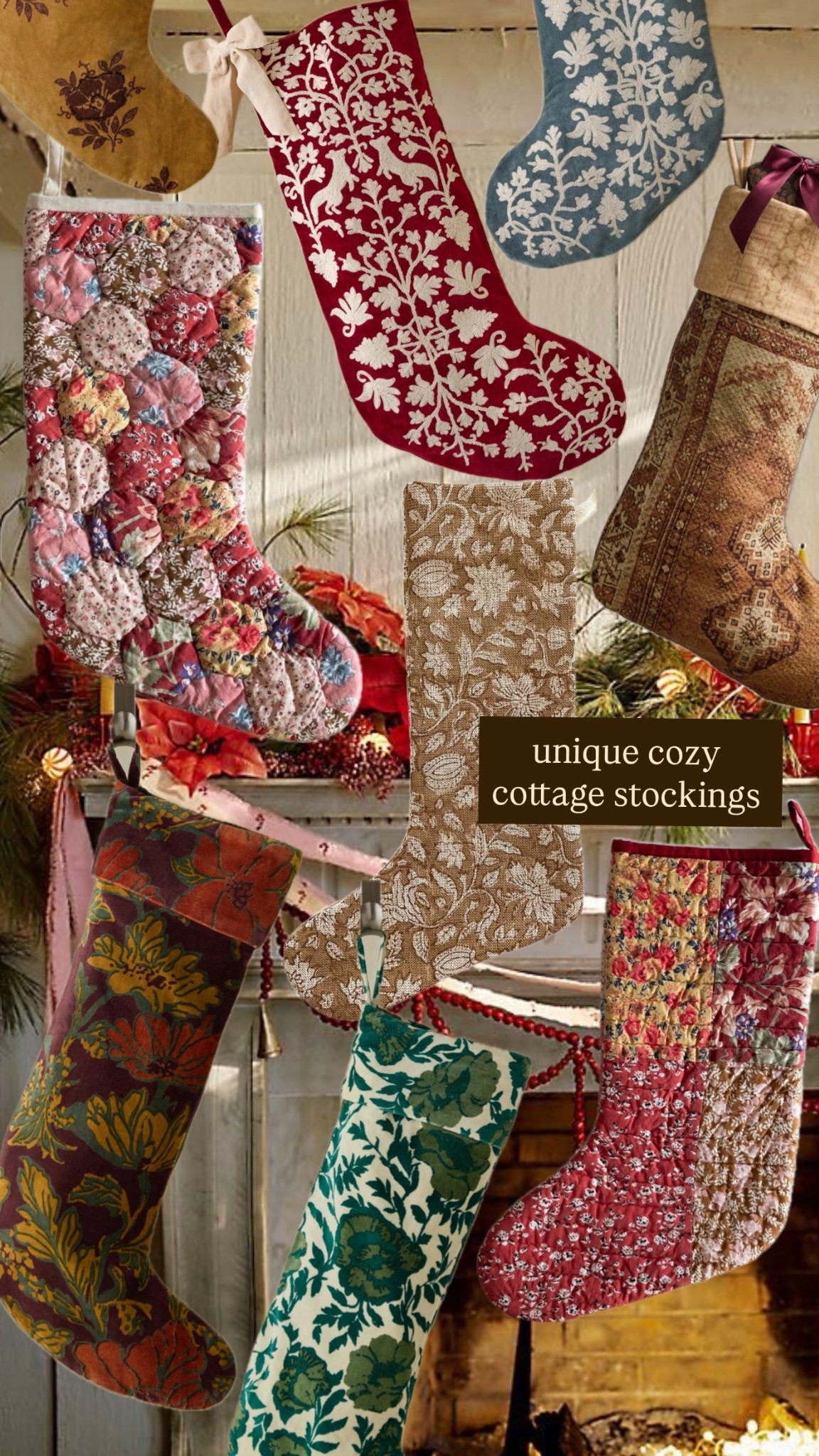 16+ unique cozy cottage stockings 

#LTKHome #LTKHoliday #LTKGiftGuide