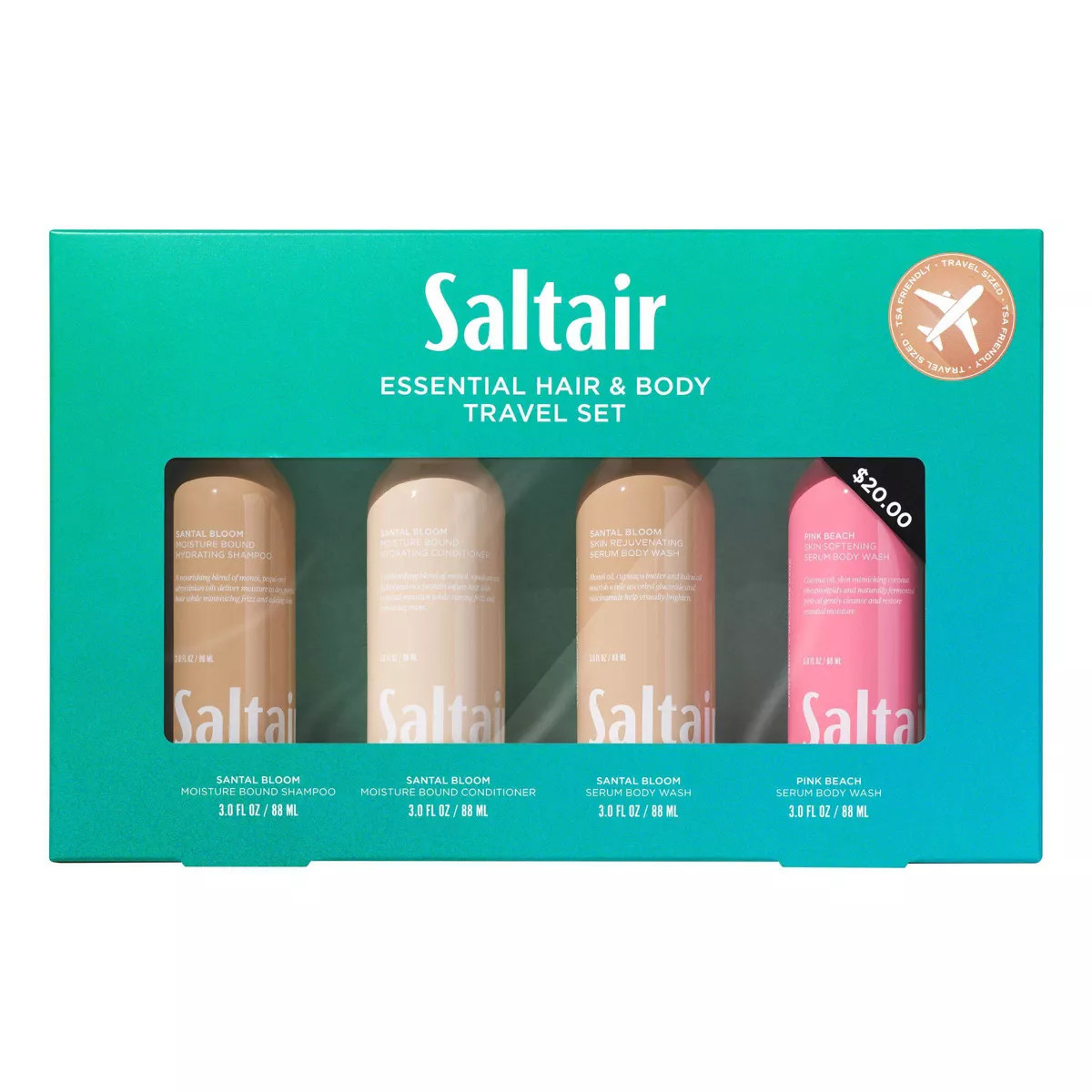 Saltair Santal Bloom Bath and Body Gift Set - Trial Size - 4ct | Target