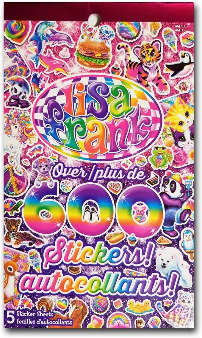 Lisa Frank Over 600 Stickers! | Amazon (US)