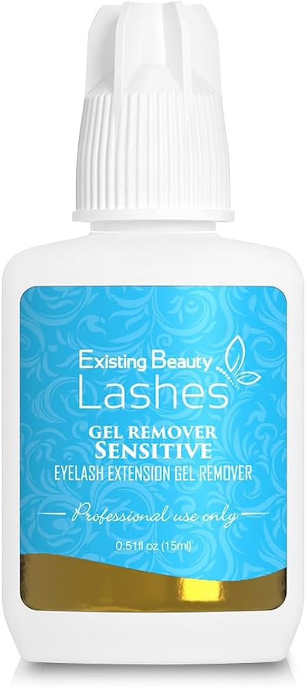 Sensitive Eyelash Extension Remover Gel for Easy Lash Removal - Fast Action Dissolves Strong Glue... | Amazon (US)