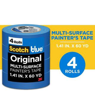 ScotchBlue 1.41 in. x 60 yds. PROSharp Painter's Tape (3 Rolls) | The Home Depot