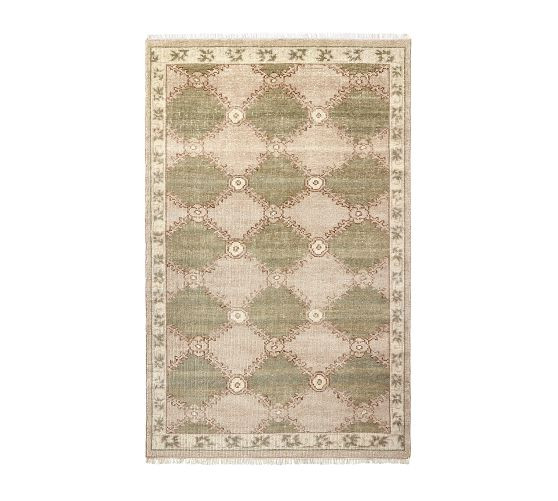 Montclair Hand-Knotted Wool Rug | Pottery Barn (US)