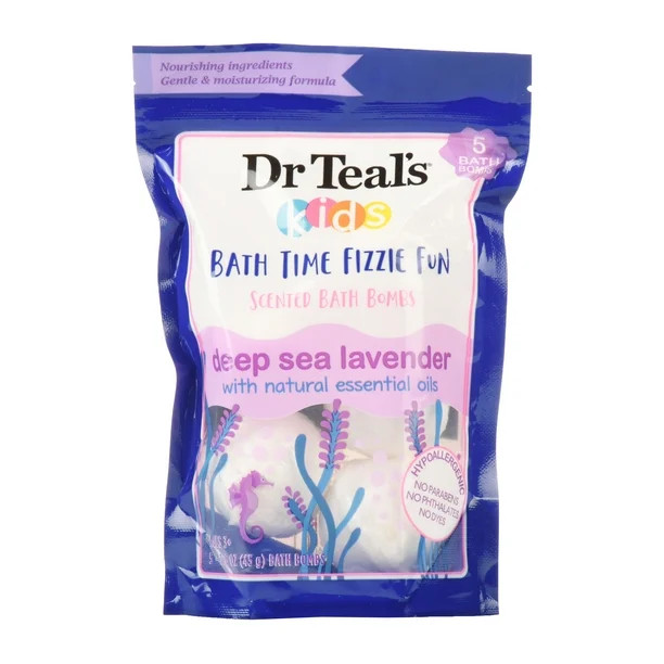 Dr Teal's Lavender Kids Fizzy, 1.6 oz. | Walmart (US)