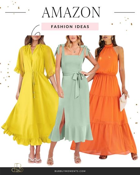 🌟 Elevate your summer wardrobe with these stunning Amazon finds! From breezy yellows to vibrant oranges, these dresses are perfect for any occasion. Tap to shop your favorite look! 👗✨ #AmazonFashion #SummerStyle #DressToImpress #AmazonFinds #FashionInspo #OOTD #DressLove #AmazonFashionistas #StyleInspo #FashionGoals #LTKUnder50 #LTKSeasonal

#LTKStyleTip #LTKTravel #LTKParties