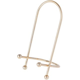 Bard's Brass Wire Easel, 7" H x 4" W x 3.25" D | Michaels | Michaels Stores