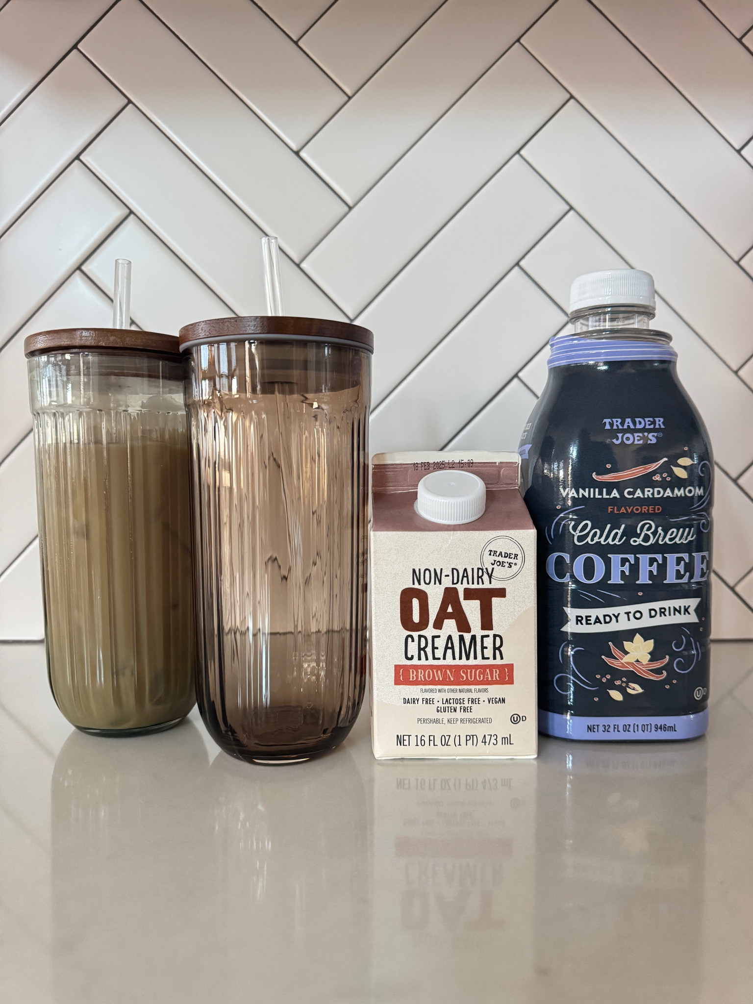 My current favorite cold brew + creamer combo & the cutest tumblers. 

Hearth and Hand - Drinkware - Glasswear - Glass Tumbler 

#LTKHome #LTKGiftGuide #LTKActive