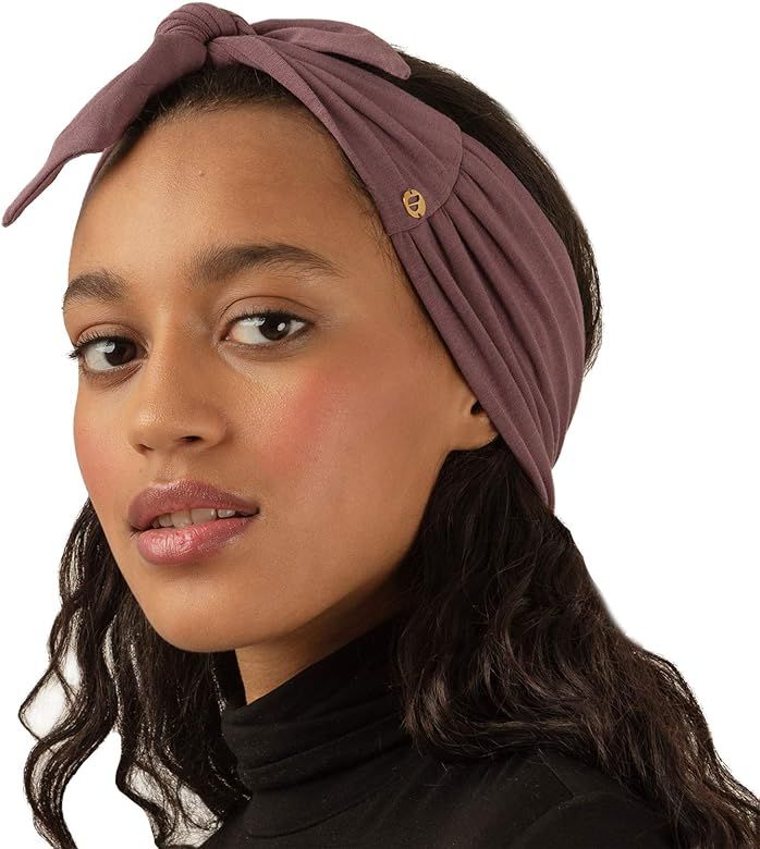 BLOM Beau Tie Adjustable Headband. for All Head Sizes. Tie Up Head Wrap Headband for Sports, Running | Amazon (US)