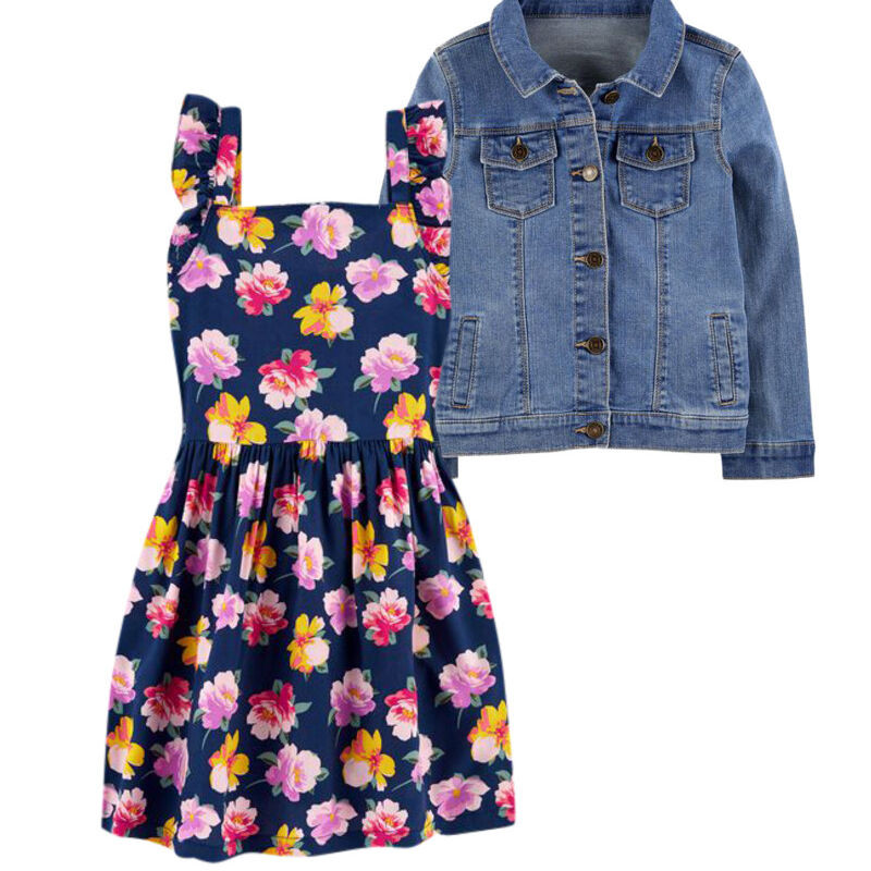 2-Piece Denim Jacket and Dress Set | Carter's