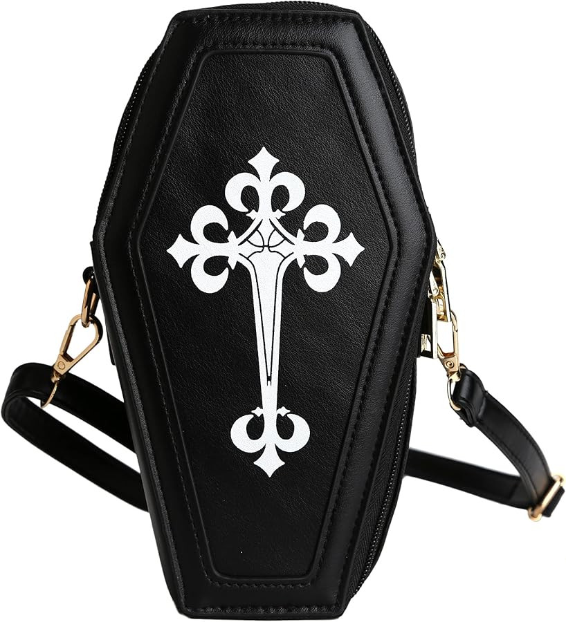 Bat wing Shoulder bag,PU Spider Web Crossbody Handbag for Women | Amazon (US)