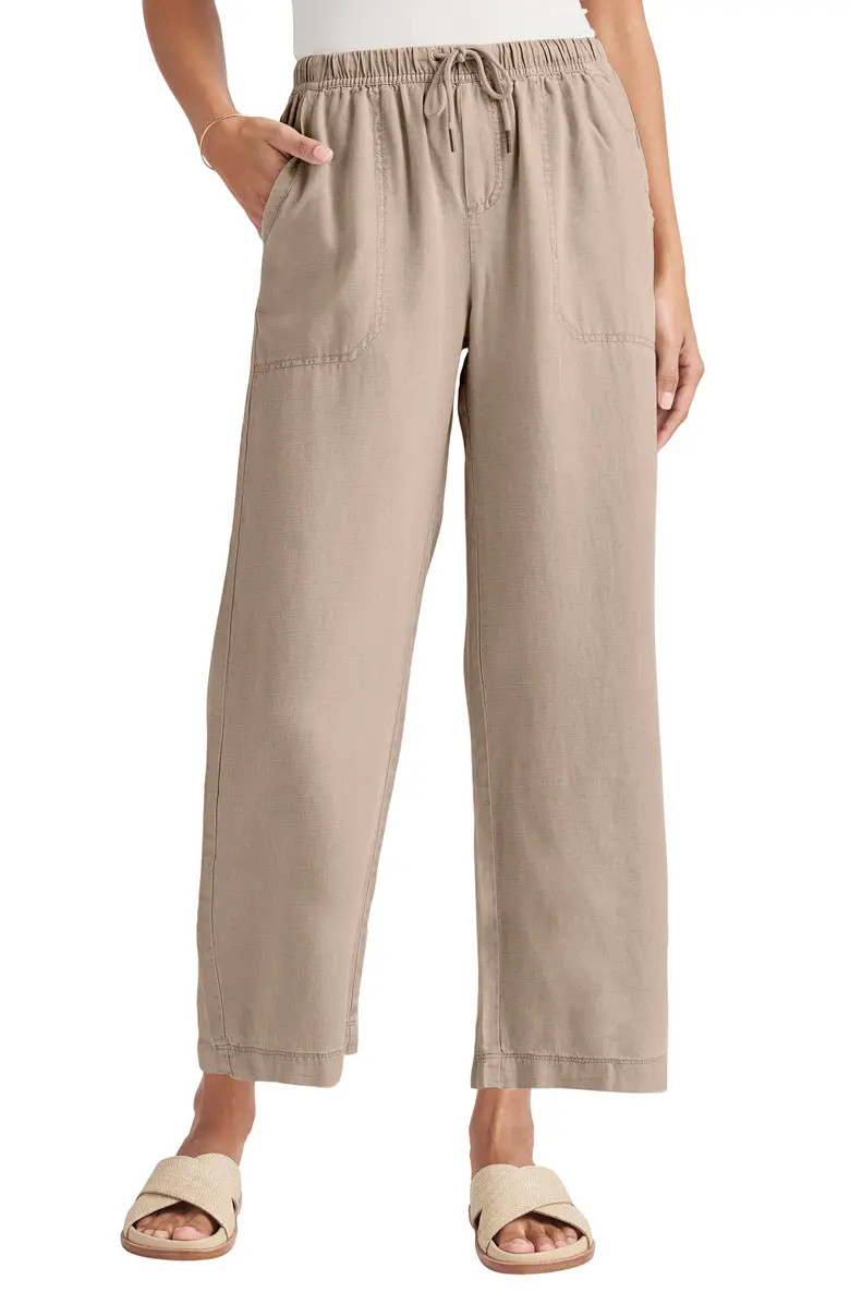 Splendid Angie Crop Wide Leg Pants | Nordstrom | Nordstrom