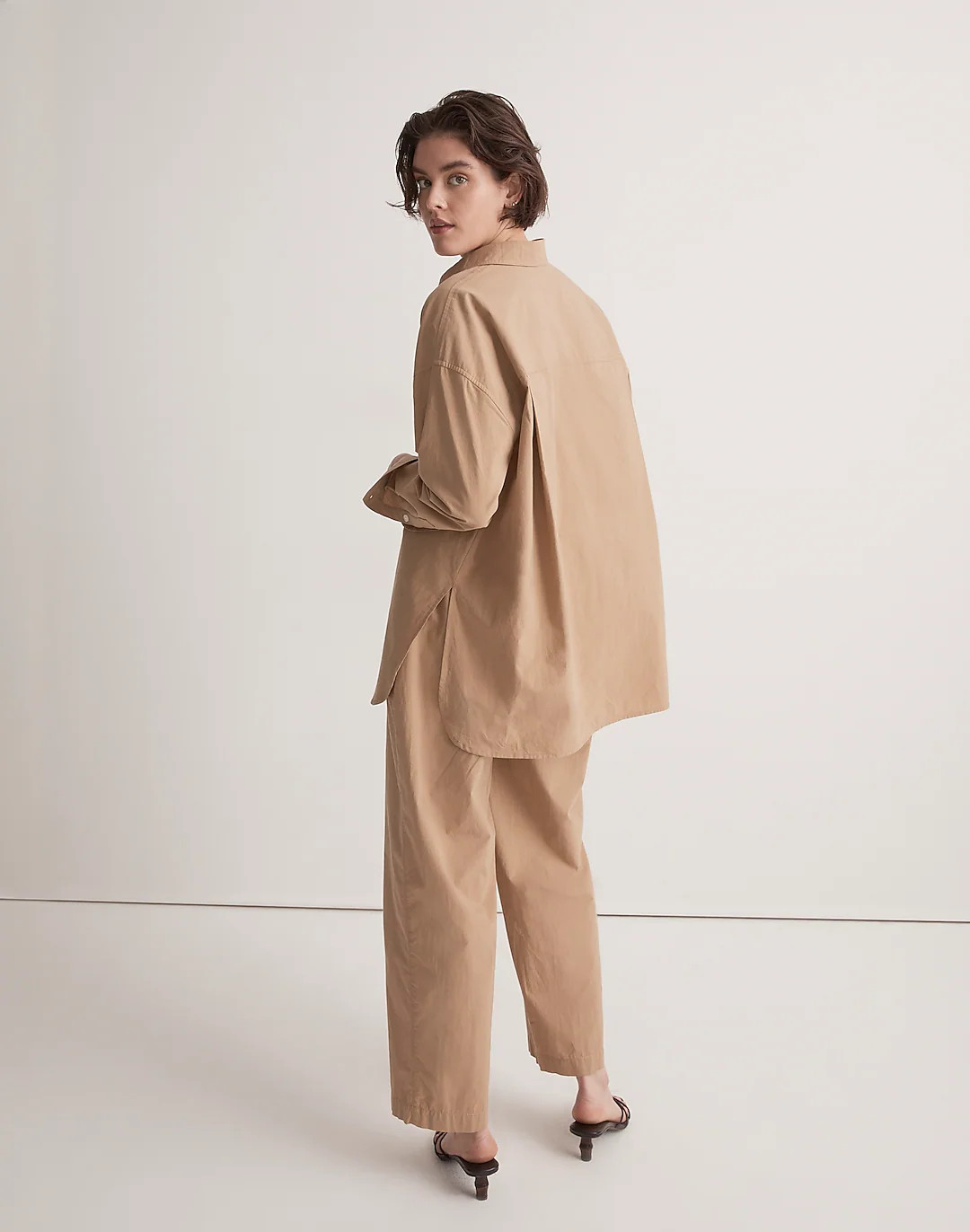 Signature Poplin Oversized Shirt | Madewell