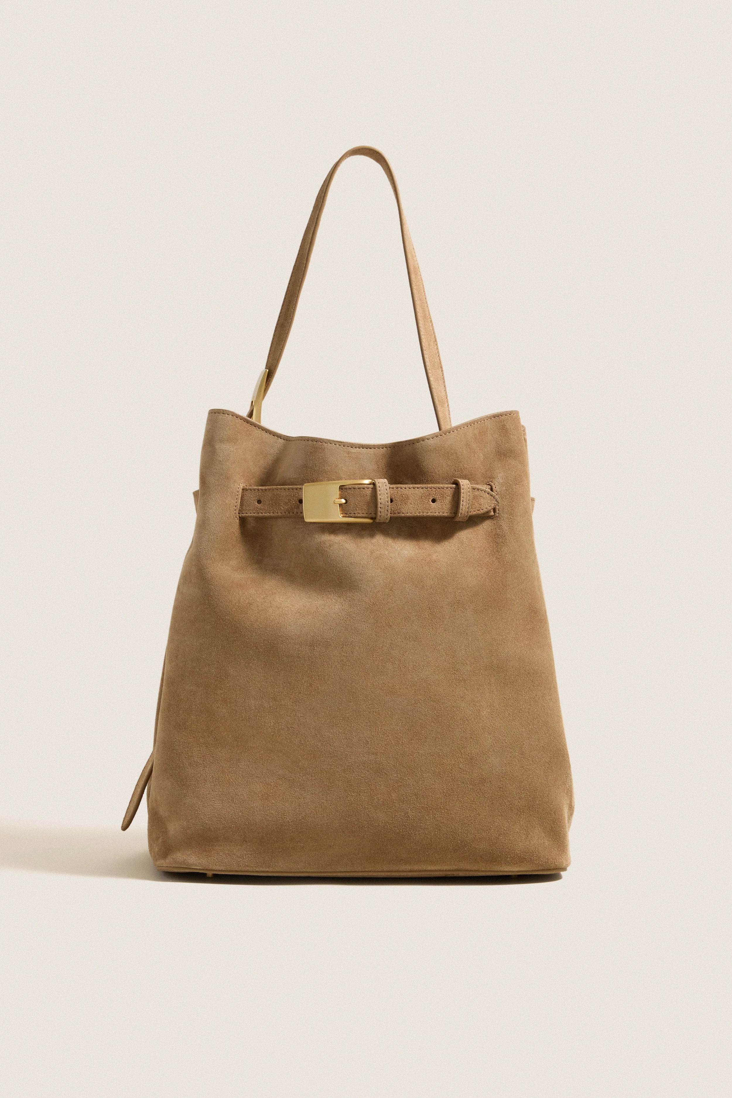 Tan Suede Belt Bag | Tuckernuck (US)