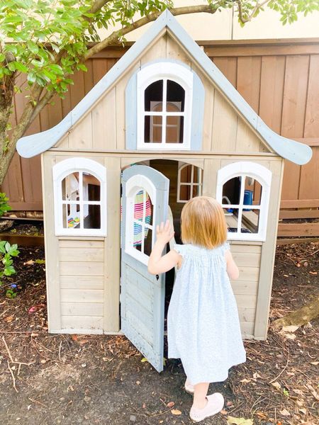 Such a cute playhouse for the backyard! Perfect for summer 

#LTKkids #LTKfindsunder100 #LTKhome