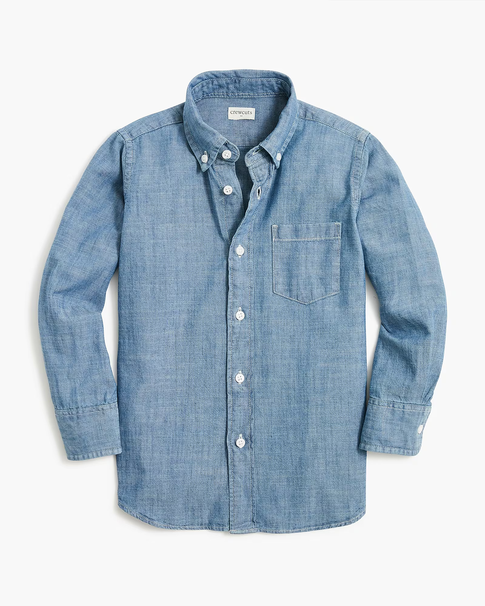 Boys' long-sleeve chambray shirt | J.Crew Factory