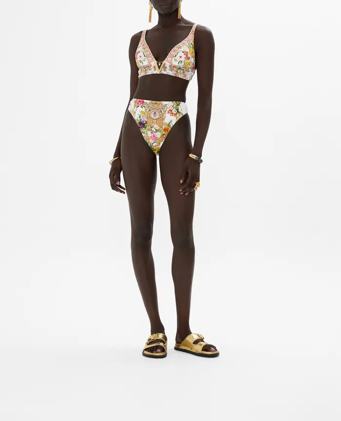 V NECK HARDWARE BRA EGYPTIAN ROSE | Nordstrom | Nordstrom