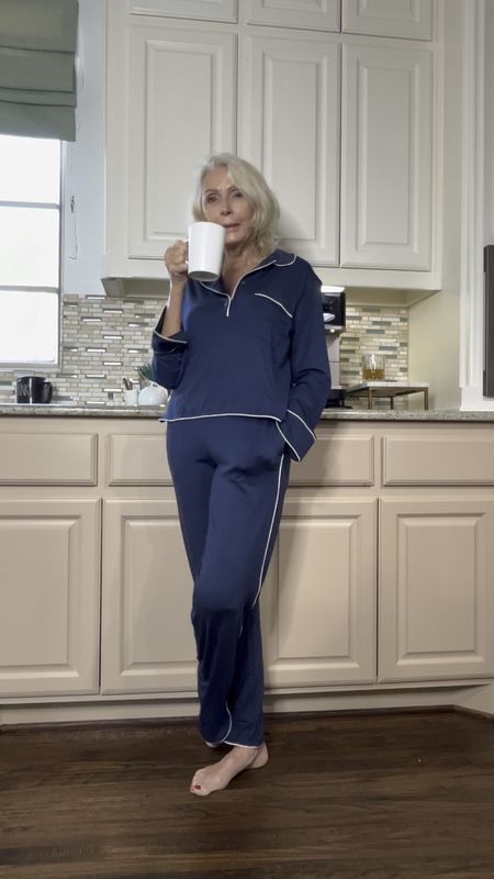 Start your morning right with a super comfortable, Tommy John PJ set.  With beautiful trim details waist bands that don’t curl up and  a silky, comfortable, breathable, fabric  I could live in them all day 
Several colors available 

#LTKhome