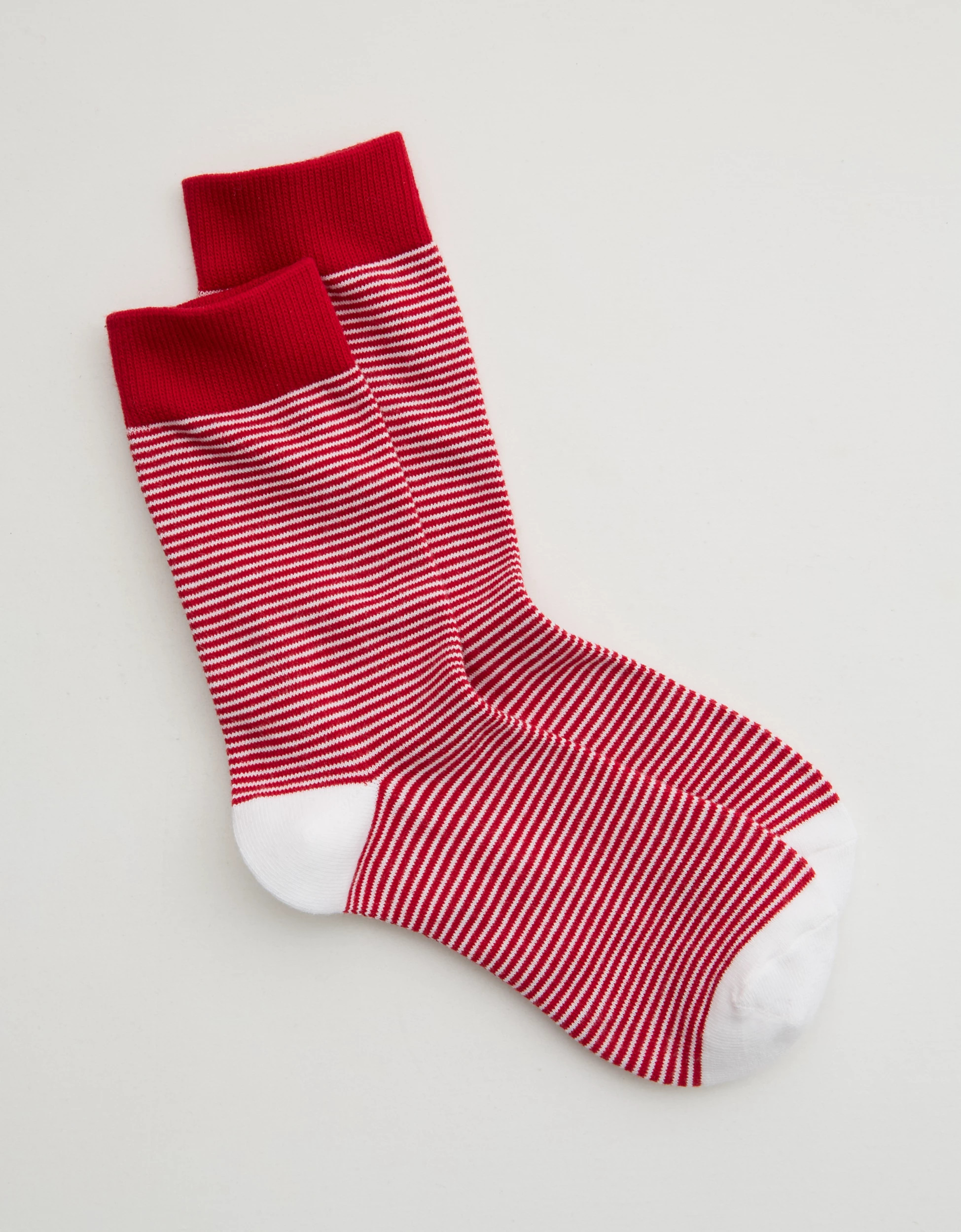 Aerie Striped Cotton Crew Socks | Aerie