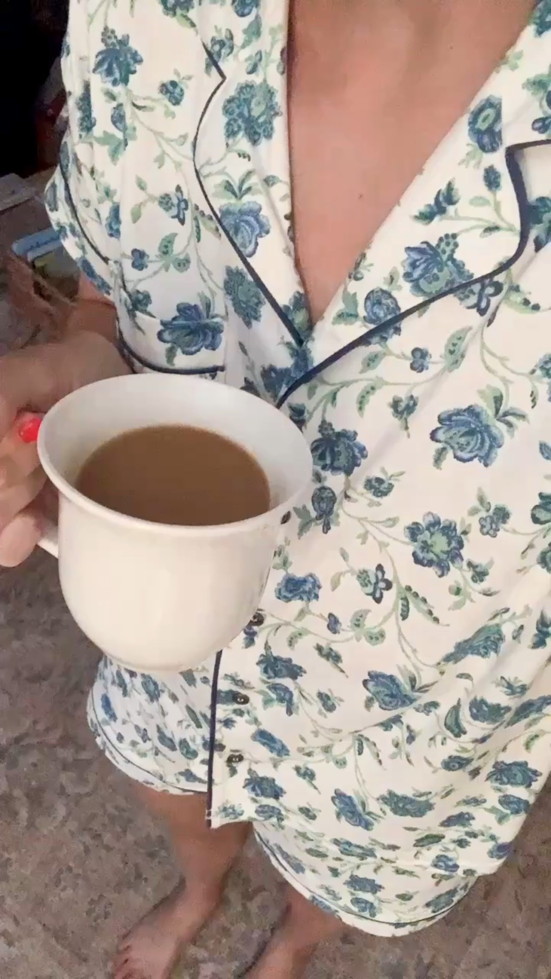 pajamas, floral pajamas, postpartum, nursing friendly 

#LTKFindsUnder50