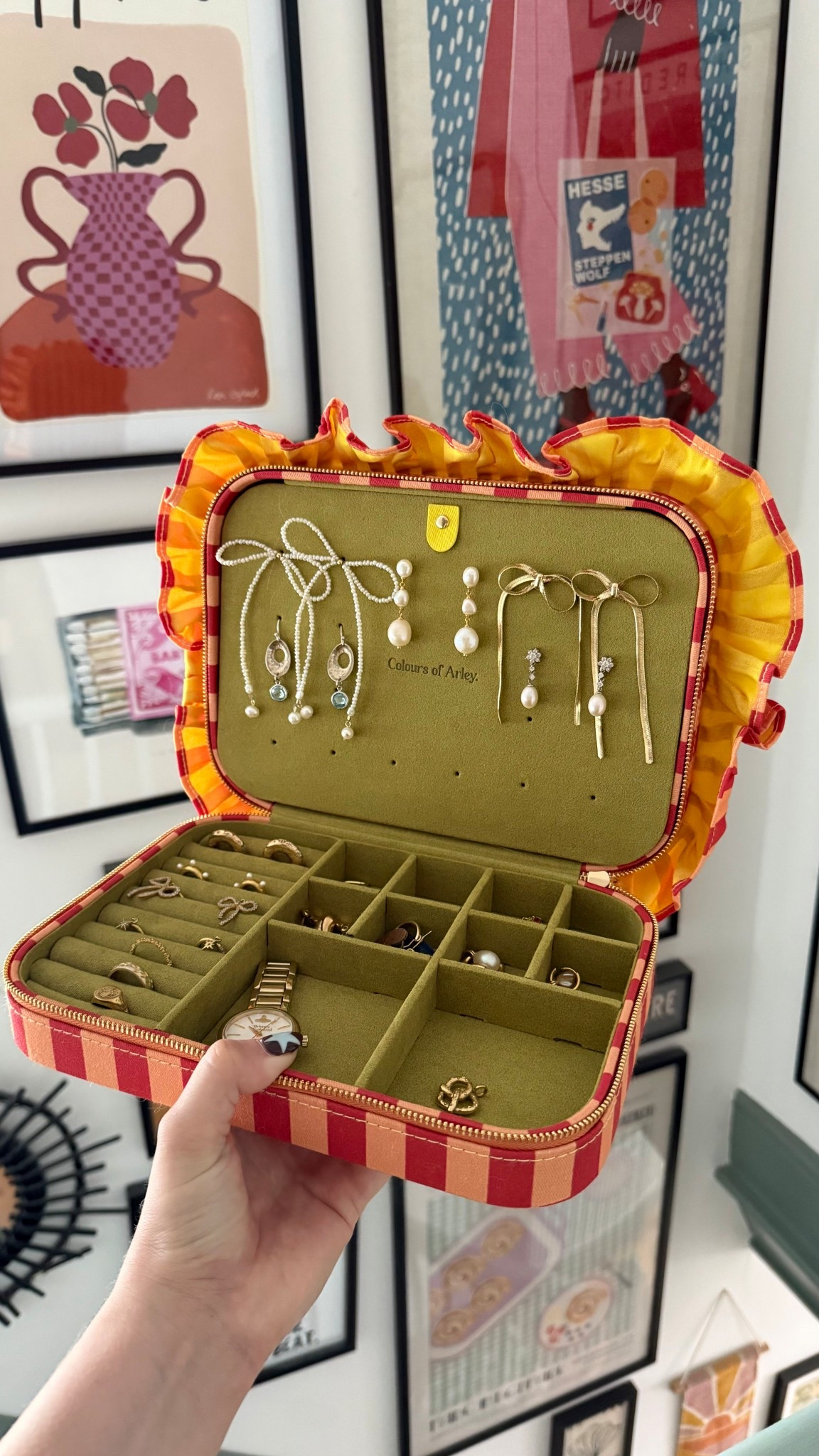 The perfect striped jewellery case 

#LTKeurope #LTKuk #LTKhome