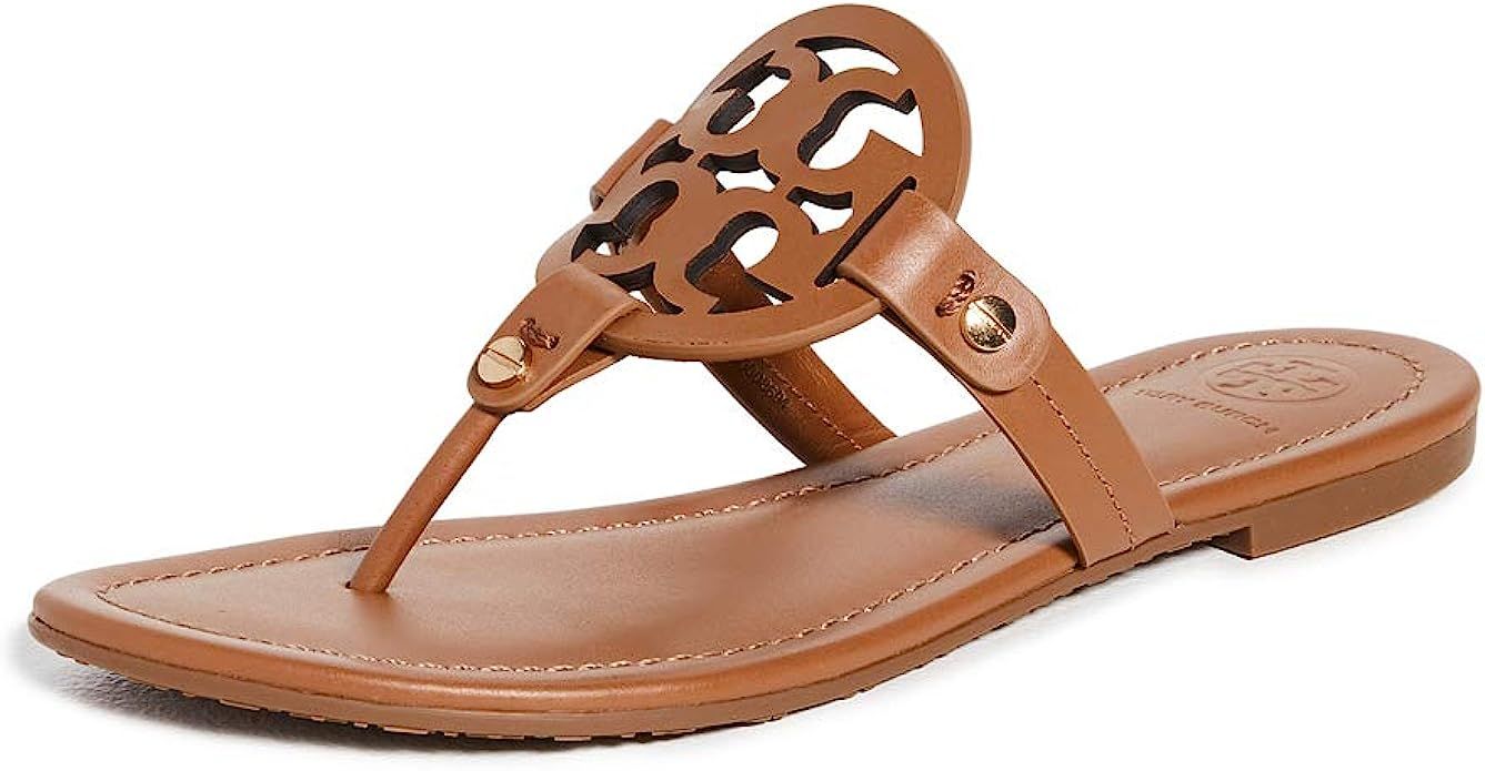 Tory Burch Women's Miller Patent Thong Sandal | Amazon (US)