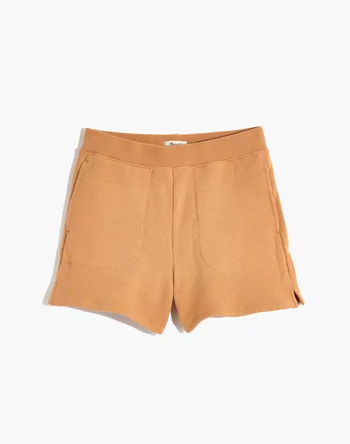 MWL Airyterry Stitched-Pocket Sweatshorts | Madewell