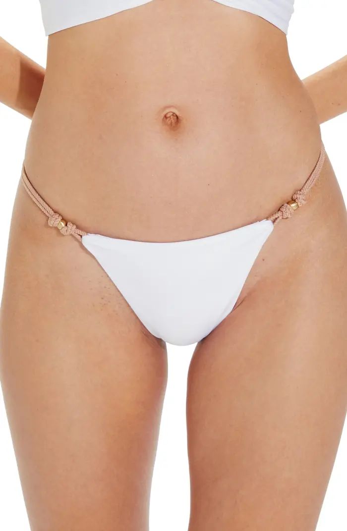 Gi Solid Cheeky Cut Bikini Bottoms | Nordstrom
