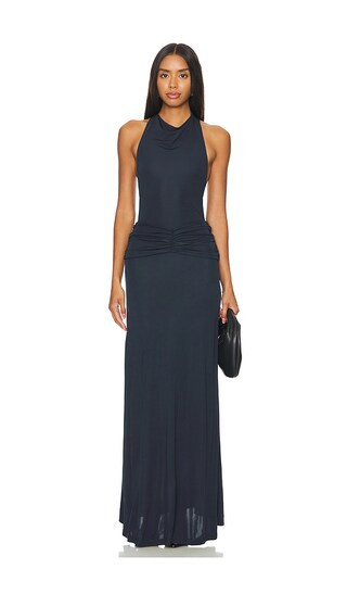 The Bobby Dress in French Navy Winter Wedding Guest Dress Winter Dress Outfit Winter Outfits 2025 | Revolve Clothing (Global)