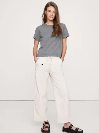 Vintage Cotton Crew-Neck T-Shirt | Banana Republic (US)