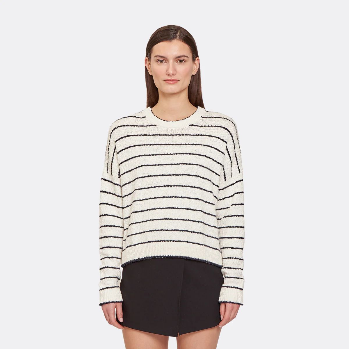 Oversize Texture Stripe | Autumn Cashmere | Autumn Cashmere