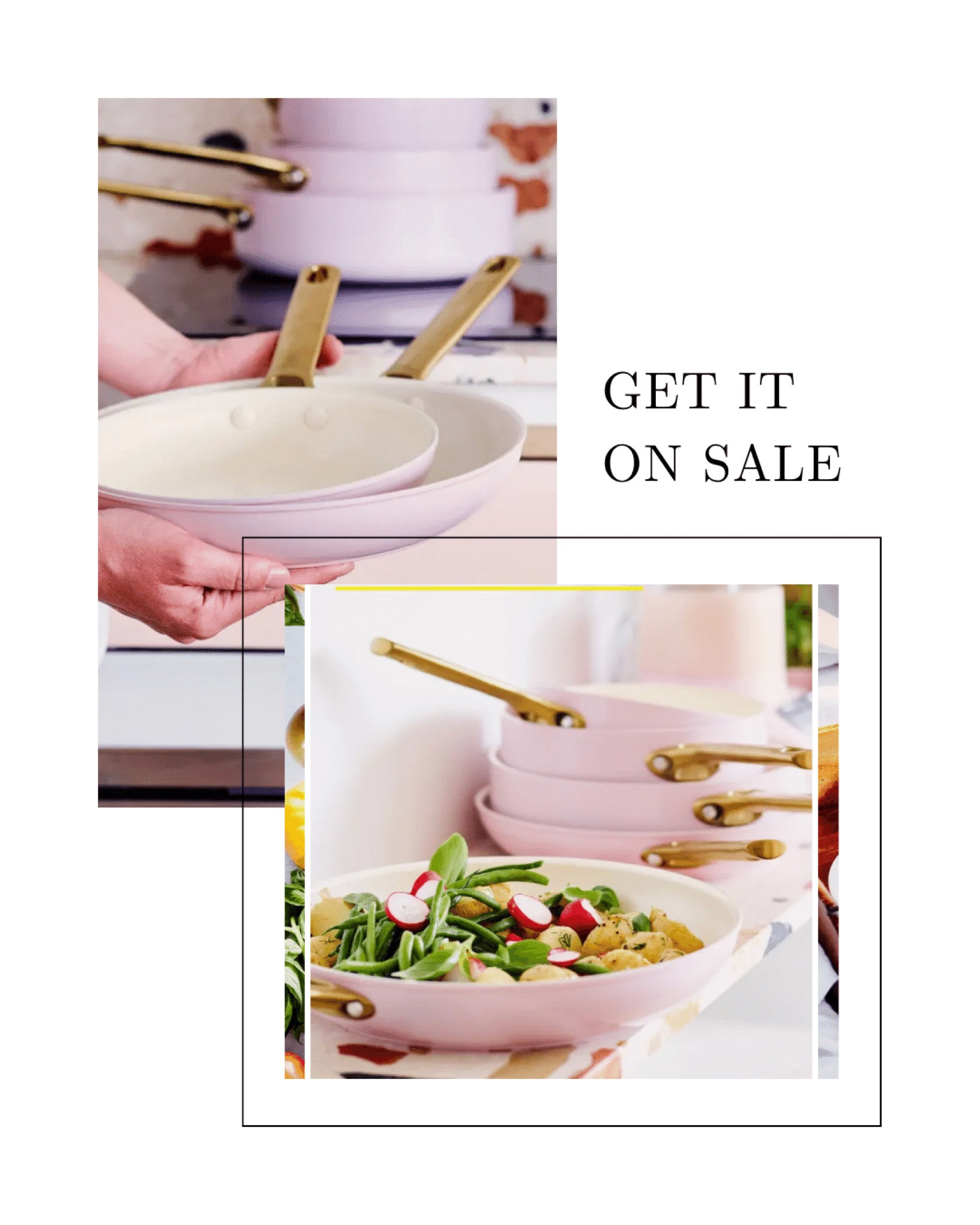 Reserve Set of 2 Ceramic Nonstick Frying Pans
GreenPan
Black Friday Deal
SALE Price $79.99

Upgrade your kitchen equipment with two smooth and professional-grade frying pans crafted from gorgeous tinted ceramic and steel.

What it does: Both pans feature a nonstick Thermolon™ Minerals ceramic coating that resists damage and won't ever release harmful fumes or chemicals—even if you accidentally overheat or use metal utensils as you cook.

Additional features: These pans are durable and dishwasher safe and offer remarkably even heat distribution.

Compatible heat sources: Stovetop, oven and broiler safe up to 600°F.

Includes: 8-inch and 10-inch frying pans.

8" & 10"
Aluminum/glass/stainless steel
Dishwasher safe