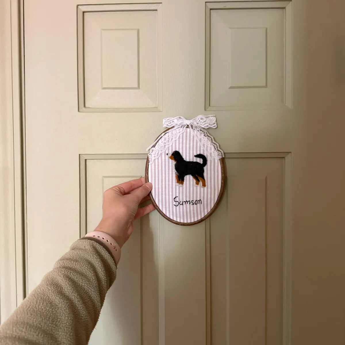 Personalized Needle Felted Dog Embroidery Hoop Art: Custom Pet Portrait | Etsy (US)