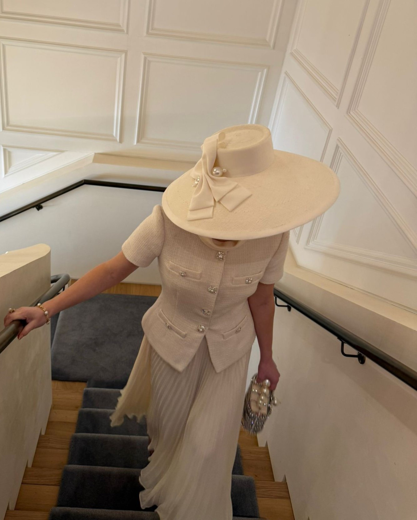 The opening look- the perfect bridal outfit or for Ascot. Full cream for spring freshness 🤍

#LTKSeasonal #LTKspringtrends #LTKspring