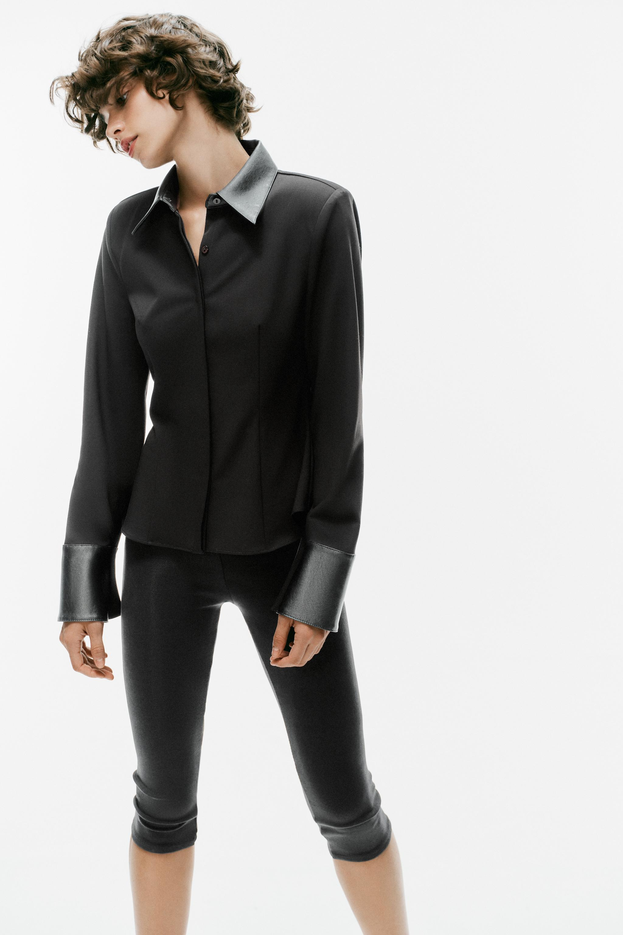 CHEMISE AVEC \u00c9PAULETTES BIMATI\u00c8RE | Zara US