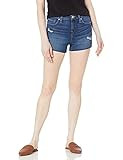 HUDSON Jeans Women's Gemma Mid Rise, Cut Off Jean Short, Visions, 26 | Amazon (US)