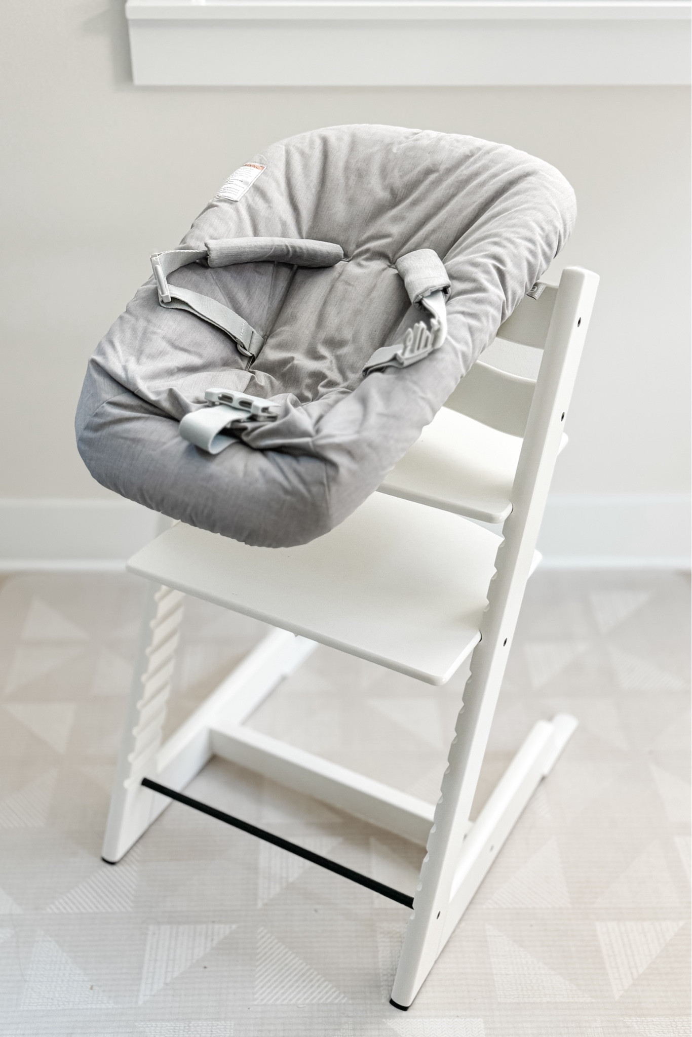 We are already big fans of the Stokke Tripp Trapp high chair, but this is our first time using the infant attachment and we have been loving it! Chloe can join us at the table and we can have our hands free to eat our meals. These high chairs are one of our favorite items for our littles because they can literally grow with them — such a clever design! 

#LTKKids #LTKBaby