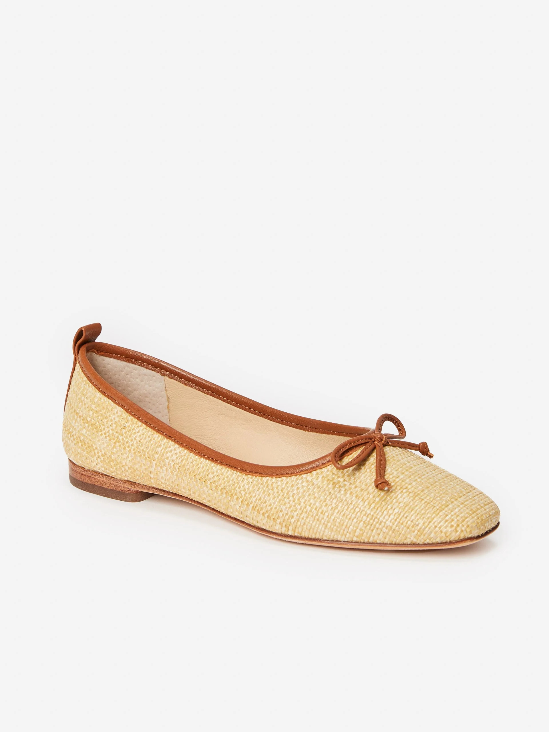 Anastasia Raffia Flats | J.McLaughlin