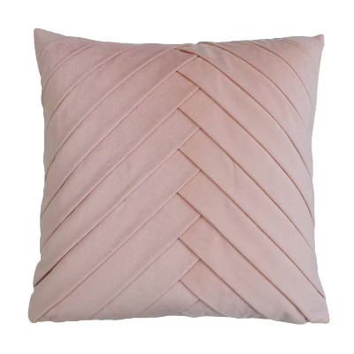 Oversize James Pleated Velvet Throw Pillow - Décor Therapy | Target