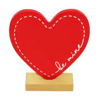 7.5" Be Mine Heart Tabletop Sign by Celebrate It™ | Michaels | Michaels Stores