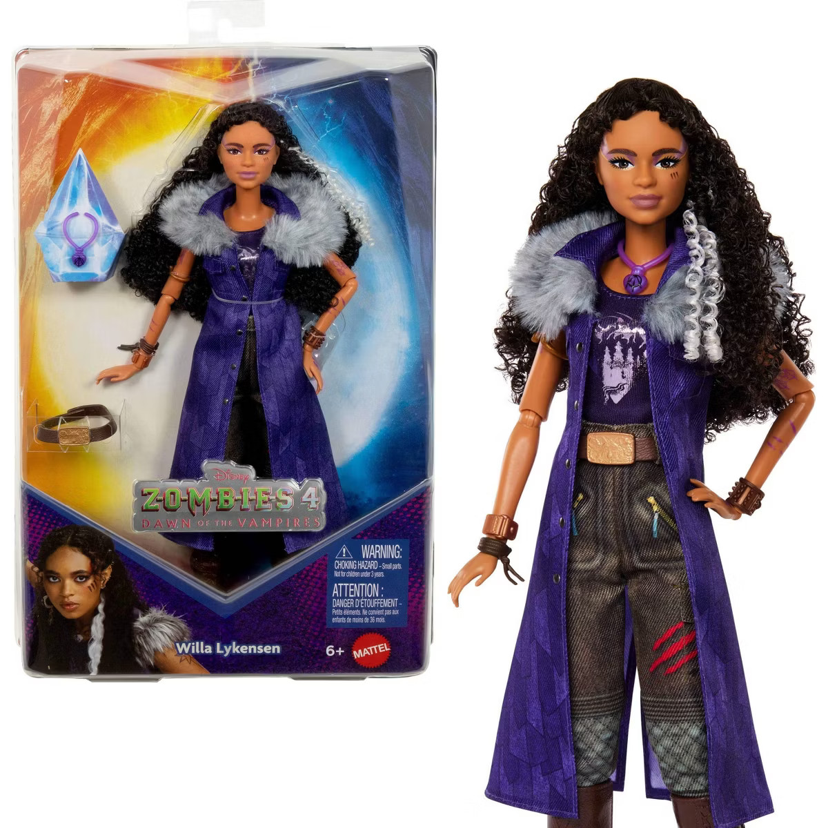 Disney Zombies 4: Dawn of the Vampires Willa Lykensen Doll with Movie-Inspired Outfit & Accessori... | Target