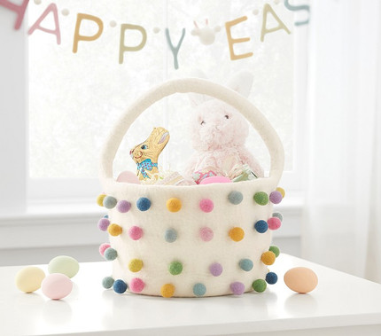 Click for more info about Felt Pom-Pom Easter Treat Bucket