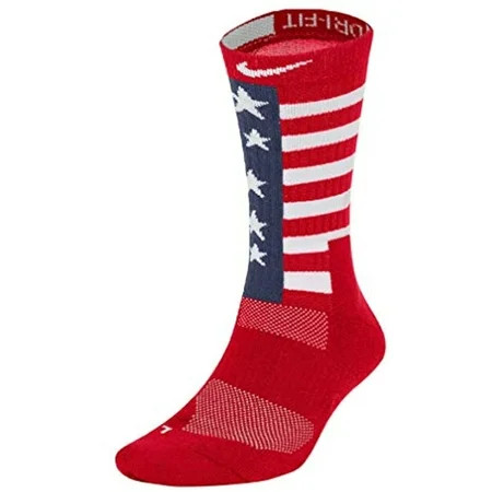 Nike Elite Energy RWB Crew Socks University Red/Midnight Navy/White (MD (Men's Shoe 6-8, Women's Sho | Walmart (US)