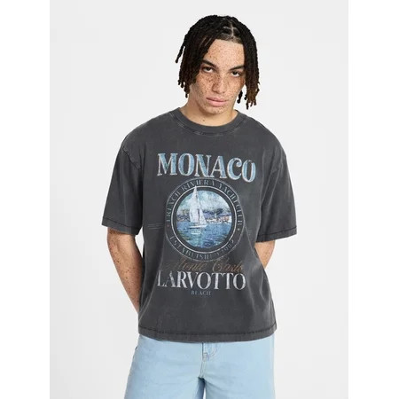 No Boundaries Heavyweight Graphic Tee with Short Sleeves Men s XS-4XLT | Walmart (US)