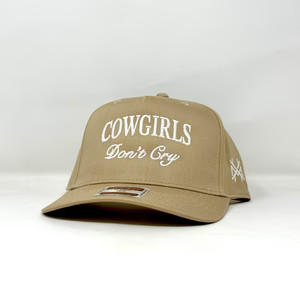 MHC Cowgirls Don't Cry Trucker Hat | The Mad Hatter Company