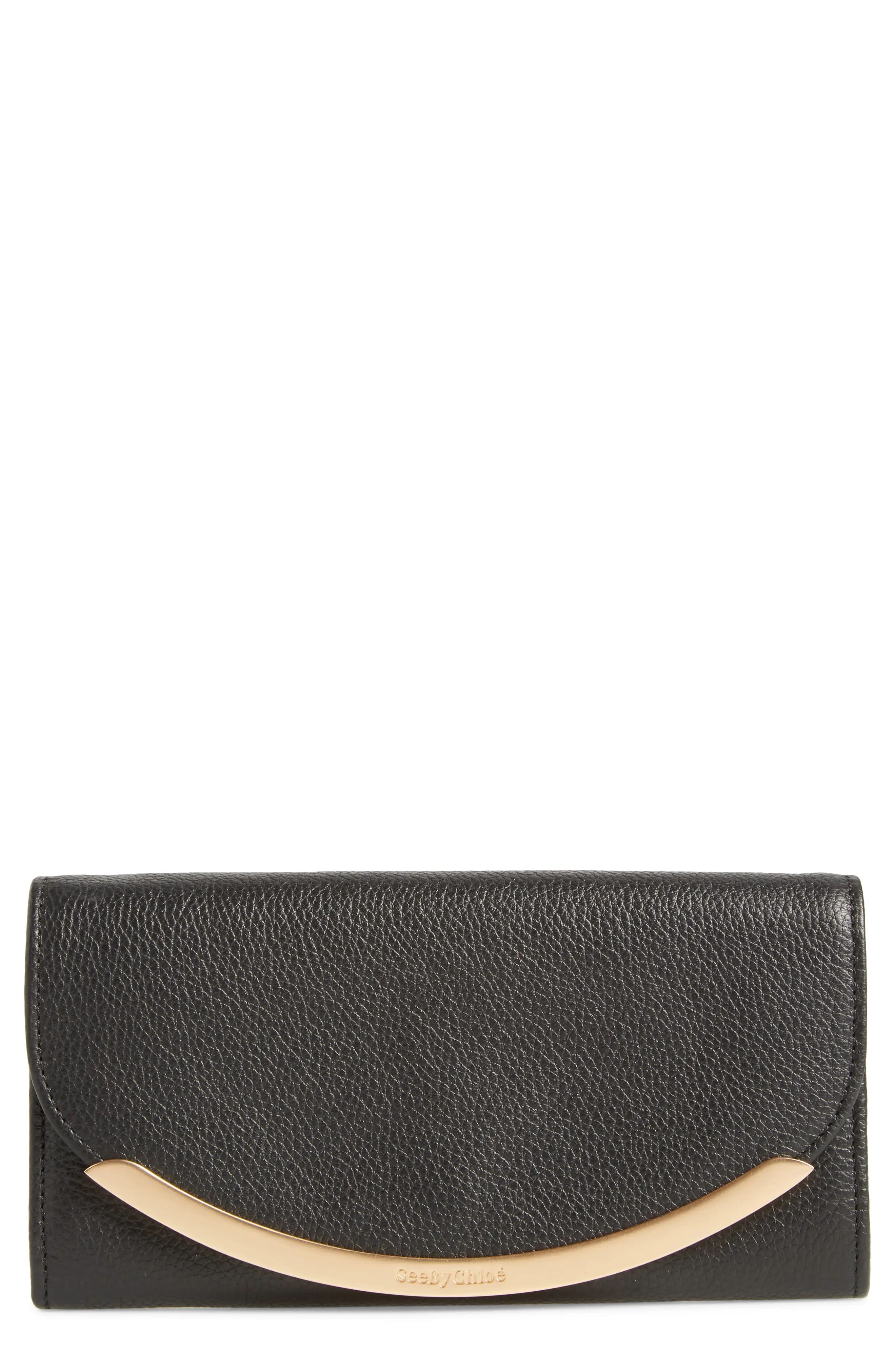 See by Chloé Lizzie Leather Continental Wallet | Nordstrom