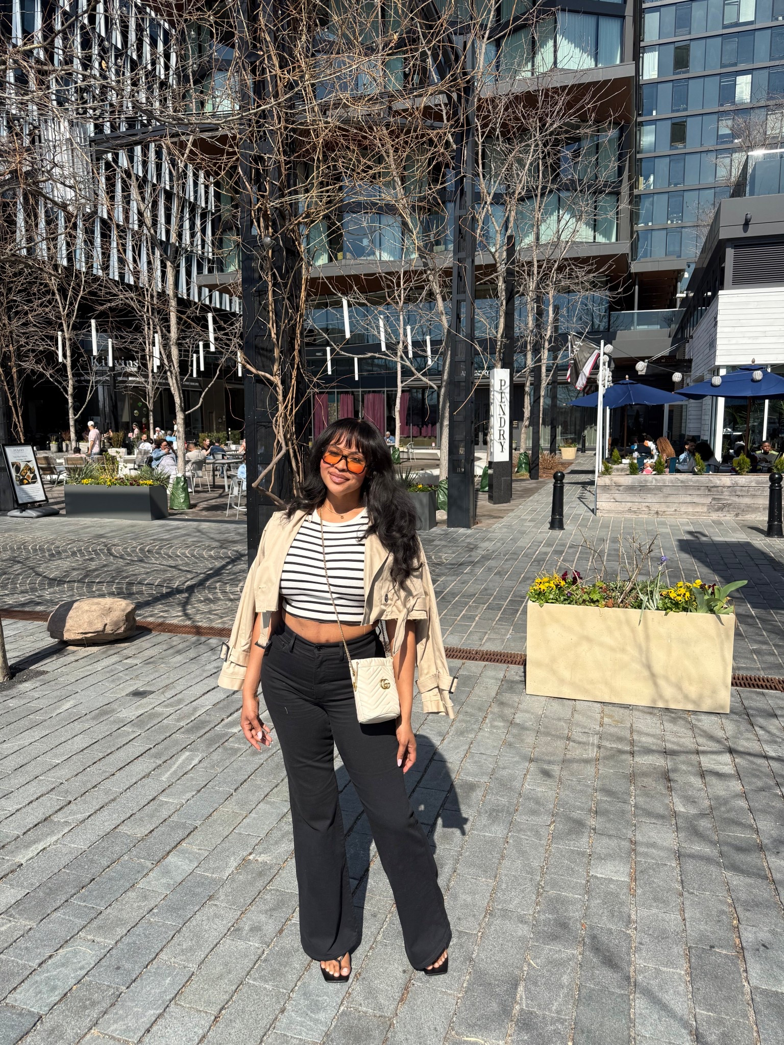 Cropped Trench Coats are having a moment! 

#LTKTall #LTKootd #LTKSeasonal