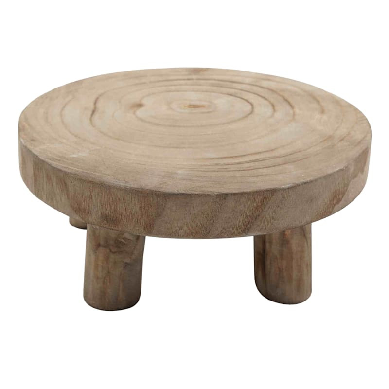 Dark Brown Wood Riser, 10x4 | At Home