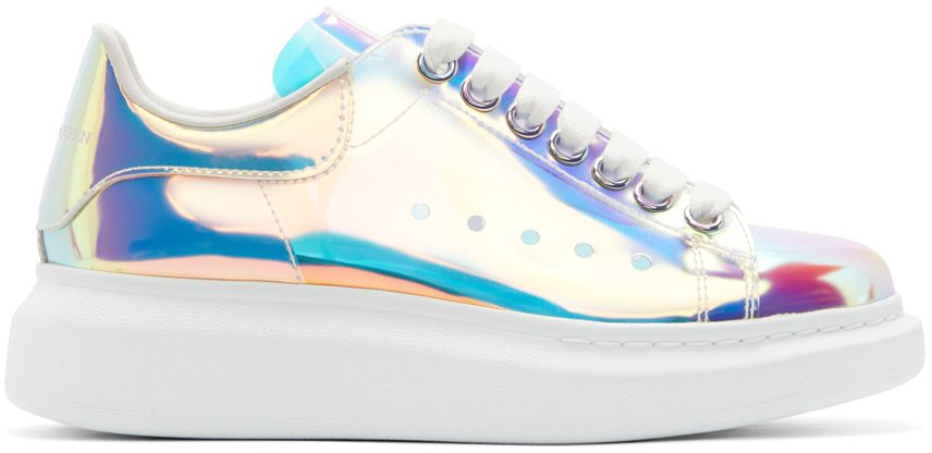 SSENSE Exclusive Multicolor Holographic Oversized Sneakers | SSENSE