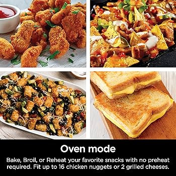 Ninja ST101 Foodi 2-in-1 Flip Toaster, 2-Slice Capacity, Compact Toaster Oven, Snack Maker, Rehea... | Amazon (US)