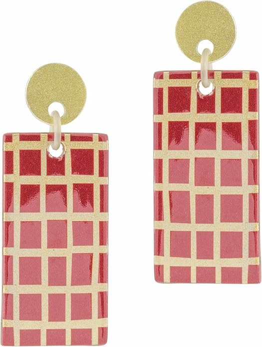 Red Dulce Cabana Earrings | Amazon (US)