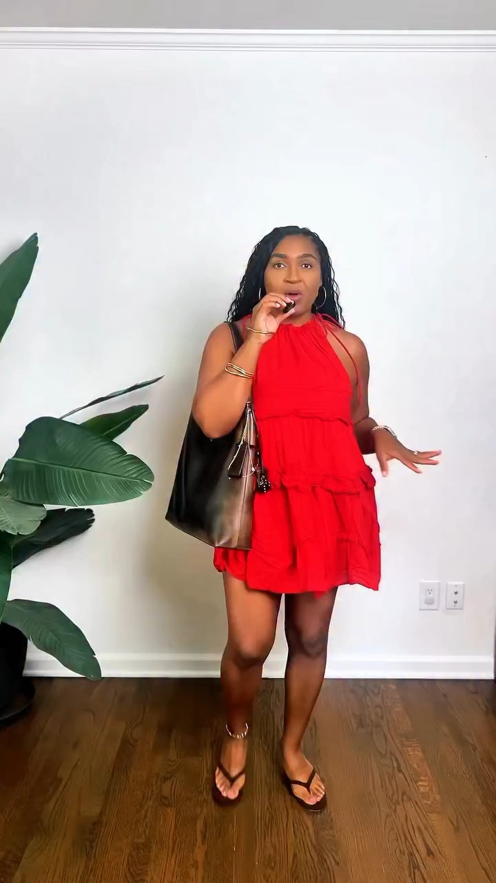 10 Days of Summer Outfits — Day 4: The Little Red Dress ❤️

This summer, skip the safe neutrals and reach for something bold.

Every woman needs at least one colorful dress in her closet that makes her feel confident the second she puts it on. For me, it’s red.

My favorite statement-making colors? Red, pink, orange, and cobalt blue.

Why do I love them? Because they look beautiful on every skin tone, brighten your complexion, and help you stand out in a sea of beige. Sometimes the outfit is the confidence boost.

If you’ve been waiting for a sign to wear the bold color, this is it.

What’s your favorite color to wear when you want to make an entrance? 👇🏽

For more styling tips and first access to my upcoming styling ebook, join my Style Newsletter at the link in bio.

#StyleTipsForWomen #MidsizeStyle #EverydayStyle #WearTheColor #StyleInspiration